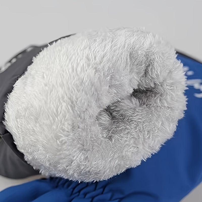 Winter Snowboard Gloves Thickened Warm Outdoor Riding Waterproof Mittens