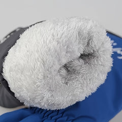 Winter Snowboard Gloves Thickened Warm Outdoor Riding Waterproof Mittens