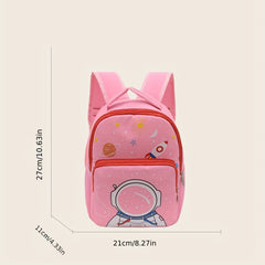 Kids' Astronaut Pattern Backpack Lightweight Casual Backpack for Primary School