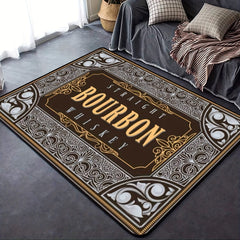 Boho Printed Floor Mat Soft Flannel Rug for Living Room Bedroom