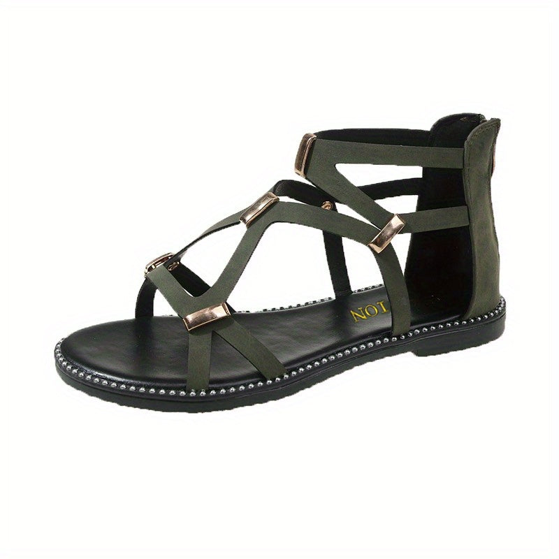 Women's Comfort Ankle Buckle Sandals
