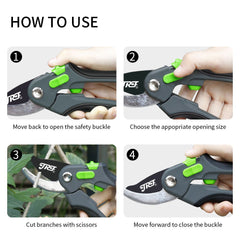 Professional Pruning Shears Gardening Scissors Hand Pruners