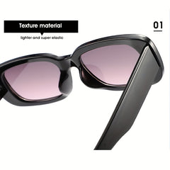 Rectangular Polarized Sunglasses UV400 Outdoor Eyewear