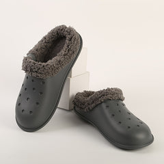 Women's Winter Fleece Lined Warm Clogs - Indoor & Outdoor