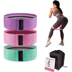 3pcs Fitness Elastic Bands Resistance Level Exercise Training