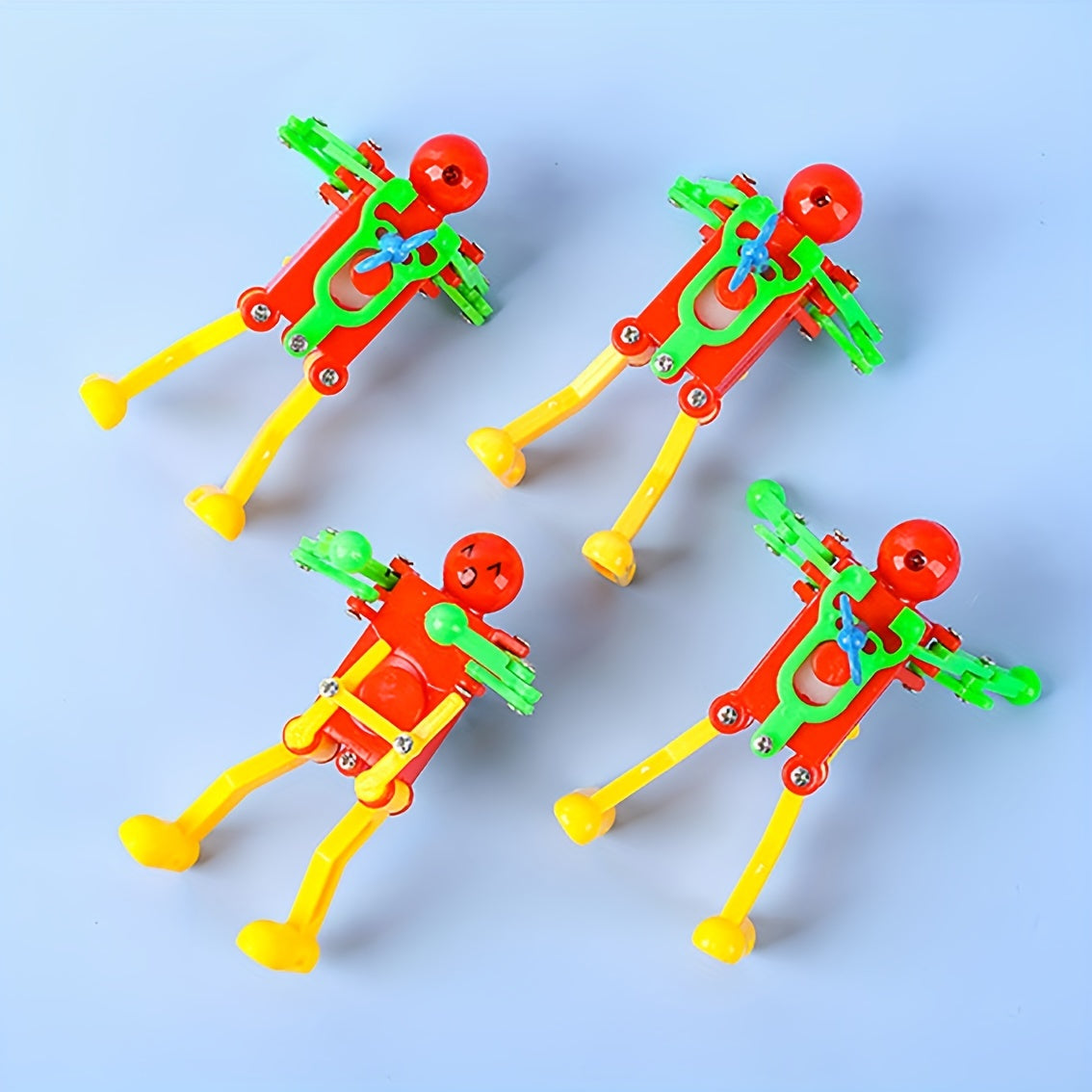 2pcs Wind-up Dancing Robots Funny Creative Toys
