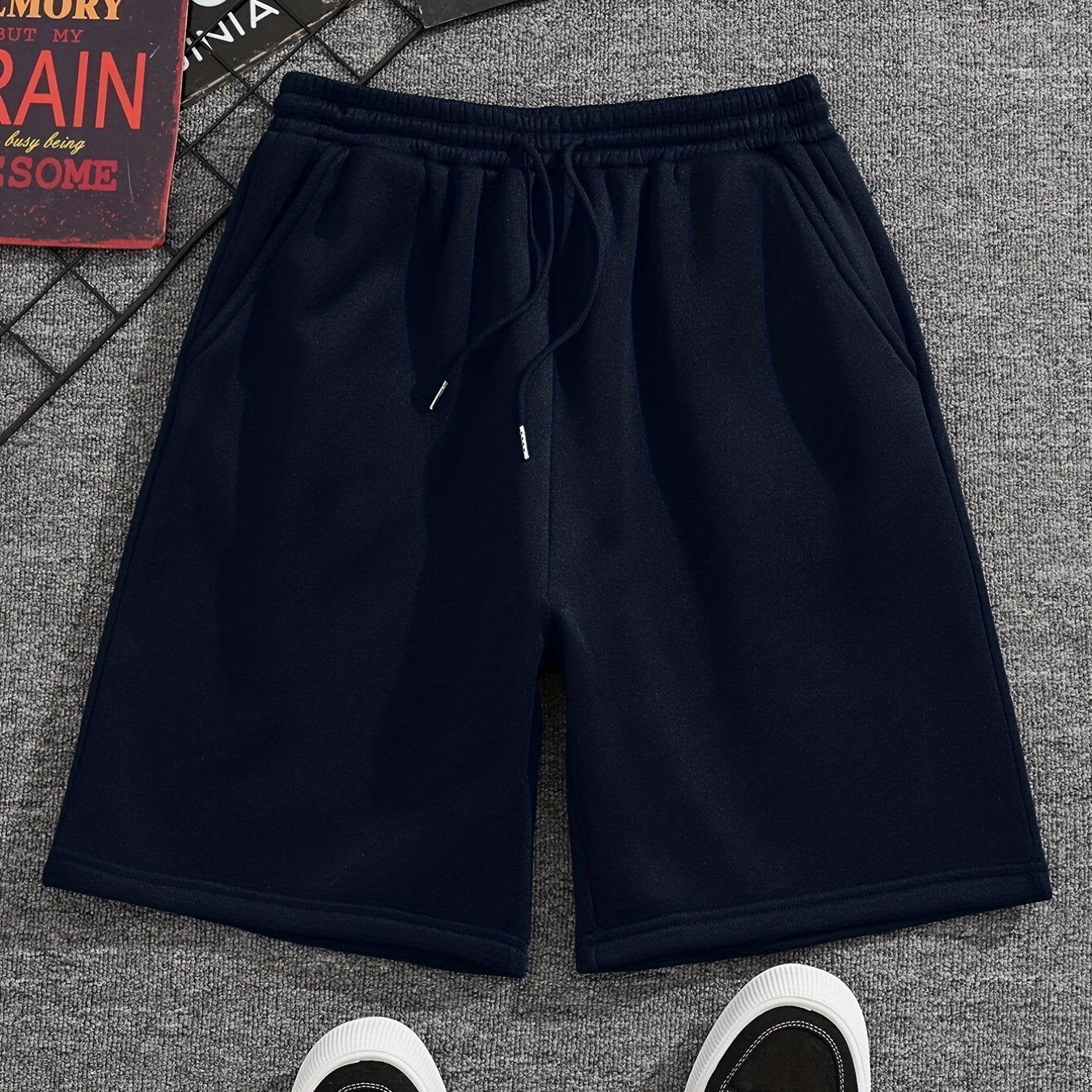 Men's Classic Pleated Shorts for Summer