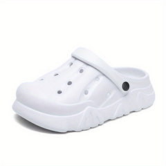 Men's Lightweight Comfy Clogs Hollow Out Non Slip Garden Shoes