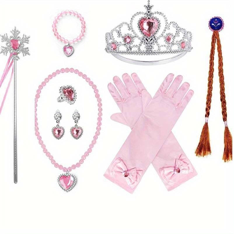 10pcs Princess Dress Up Accessories For Girls