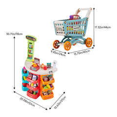 Supermarket Cashier Role Play Kit for Kids