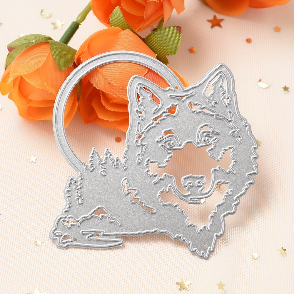 Metal Wolf Cutting Dies for Card Making Scrapbook DIY Stamping Embossing Tool