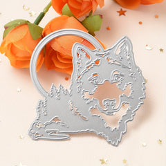 Metal Wolf Cutting Dies for Card Making Scrapbook DIY Stamping Embossing Tool