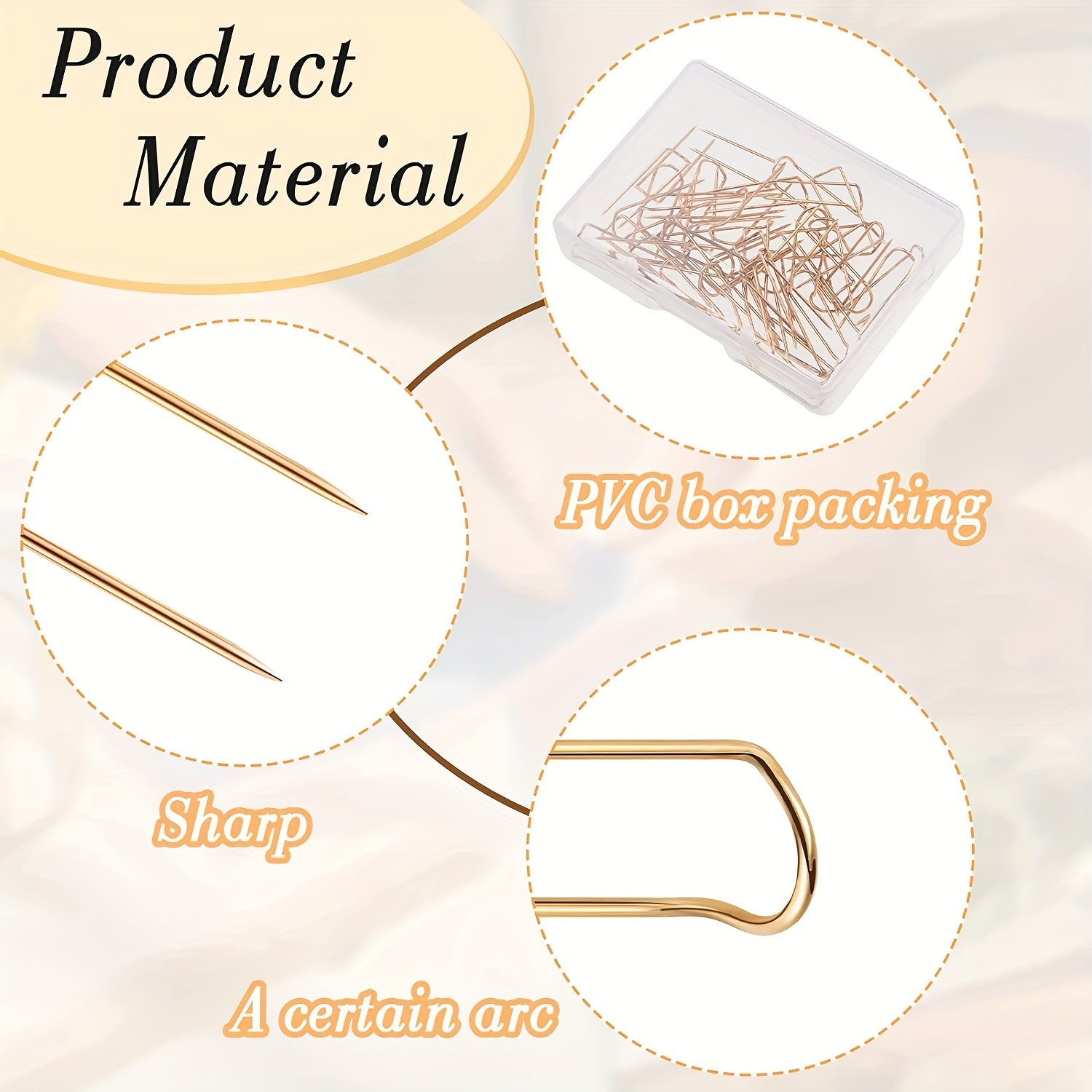 U Shaped Needle Fixed Needle Sewing Positioning Pin