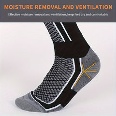 Winter Thickened Ski Socks Elastic Socks Can Stretch More Than 5 91in