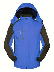 Women's Thermal Windproof Hooded Jacket Waterproof Coat
