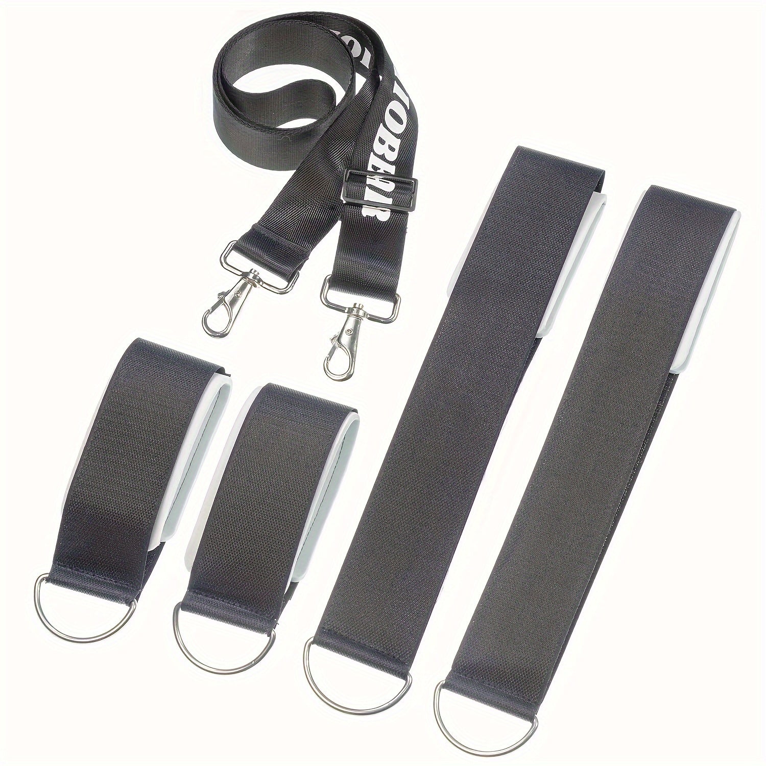 Ski Carrier Strap Snowboard Pole And Boot Carry Sling Kit