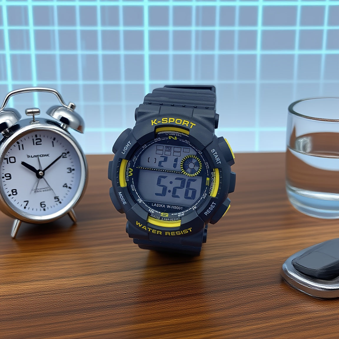 Boys' 8-14-18 Years Timer Alarm Luminous Sports Watch