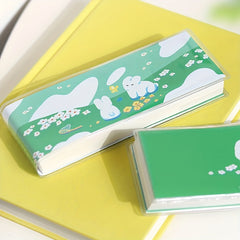 Mini Weekly Journal w/ Transparent Case Lightly Today Cartoon Notebook