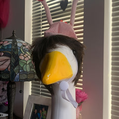 Adorable Goose Costume Wig 3 Styles Soft and Hand Washable