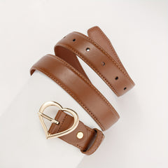 3D Single Love Girl's Belt, Versatile & Decorative