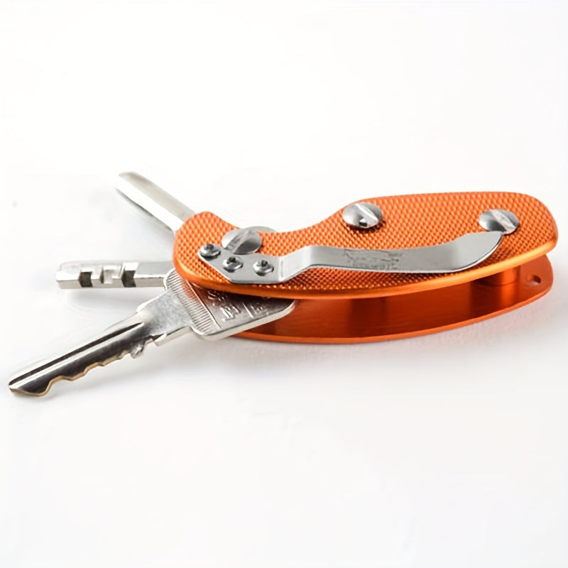 Outdoor Portable Aluminum Keychain with Belt Clip