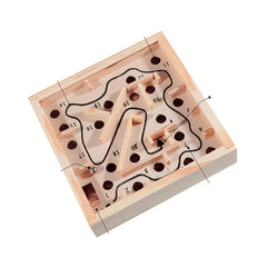 Wooden Balance Ball Palm Ball Track Maze For Children