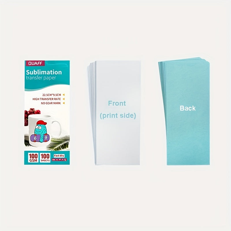 Sublimation Transfer Paper for Mug Printing (100 Sheets)