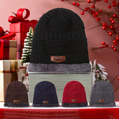 Winter Coldproof Knitted Hat with Ear Protection for Outdoor Activities