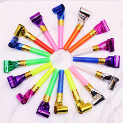 30pcs Plastic Whistle Party Aid Props Student Toys