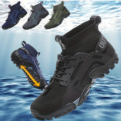 Men's Hiking Shoes Breathable Durable Anti-skid Lace Up Shoes