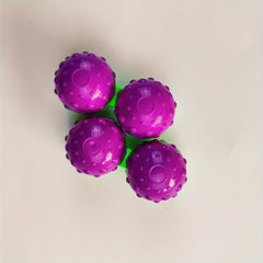 Green and Purple Fidget Spinner Decompression Toy