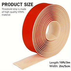 Vinyl Self-Adhesive Floor Transition Strip - 3.05m