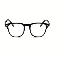 Square Anti Light Glasses For Women Men Students Casual Jelly Frame