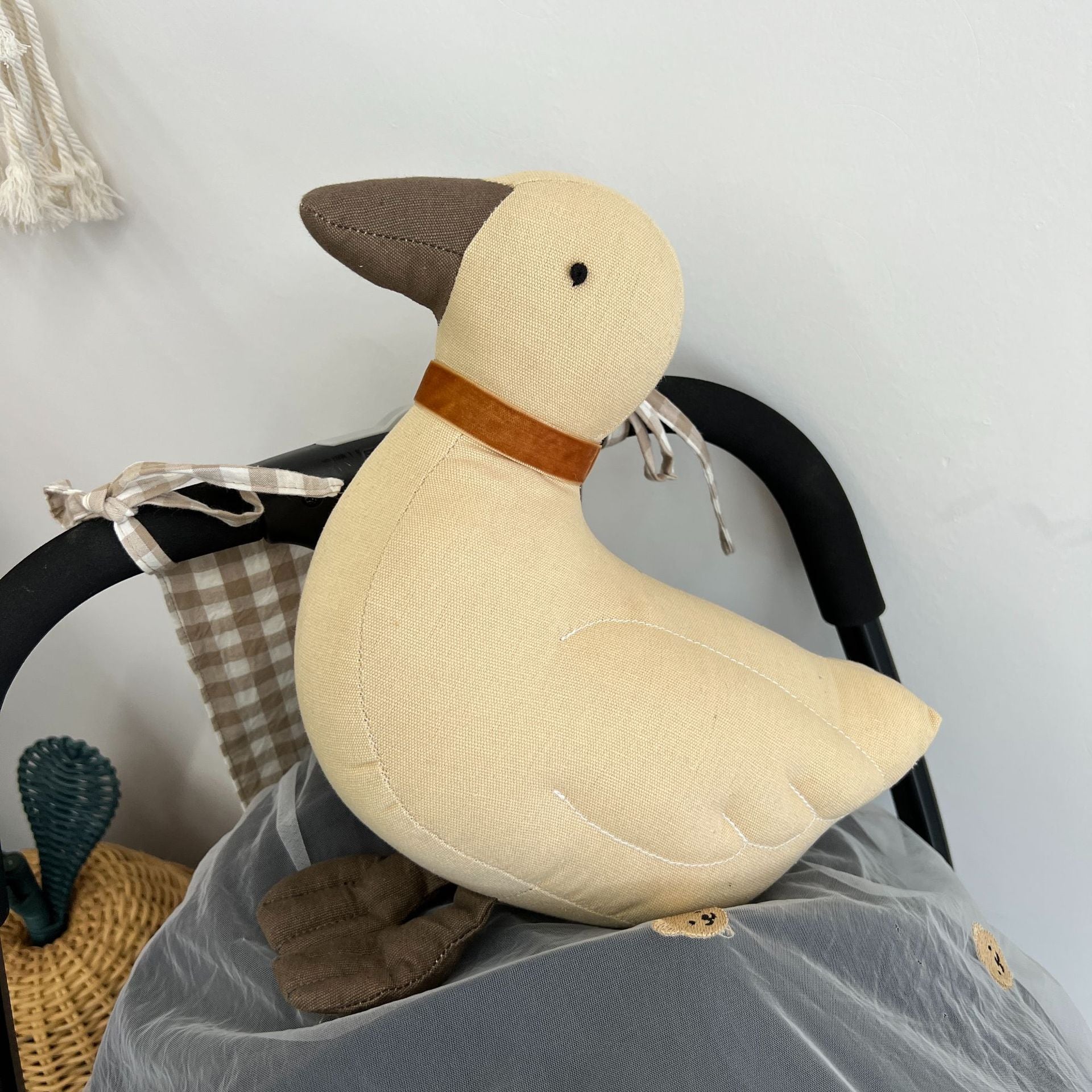 Fairy Tale Duckling Fabric Doll - Ideal Holiday Gift for Kids