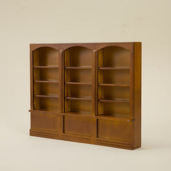 Dollhouse Triple Cabinet Book Shelf Halloween Chrismas Gift