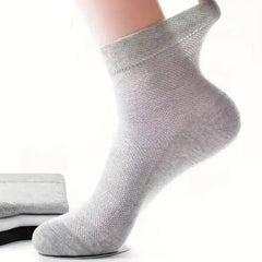 Men's Mesh Breathable Socks Quarter Socks
