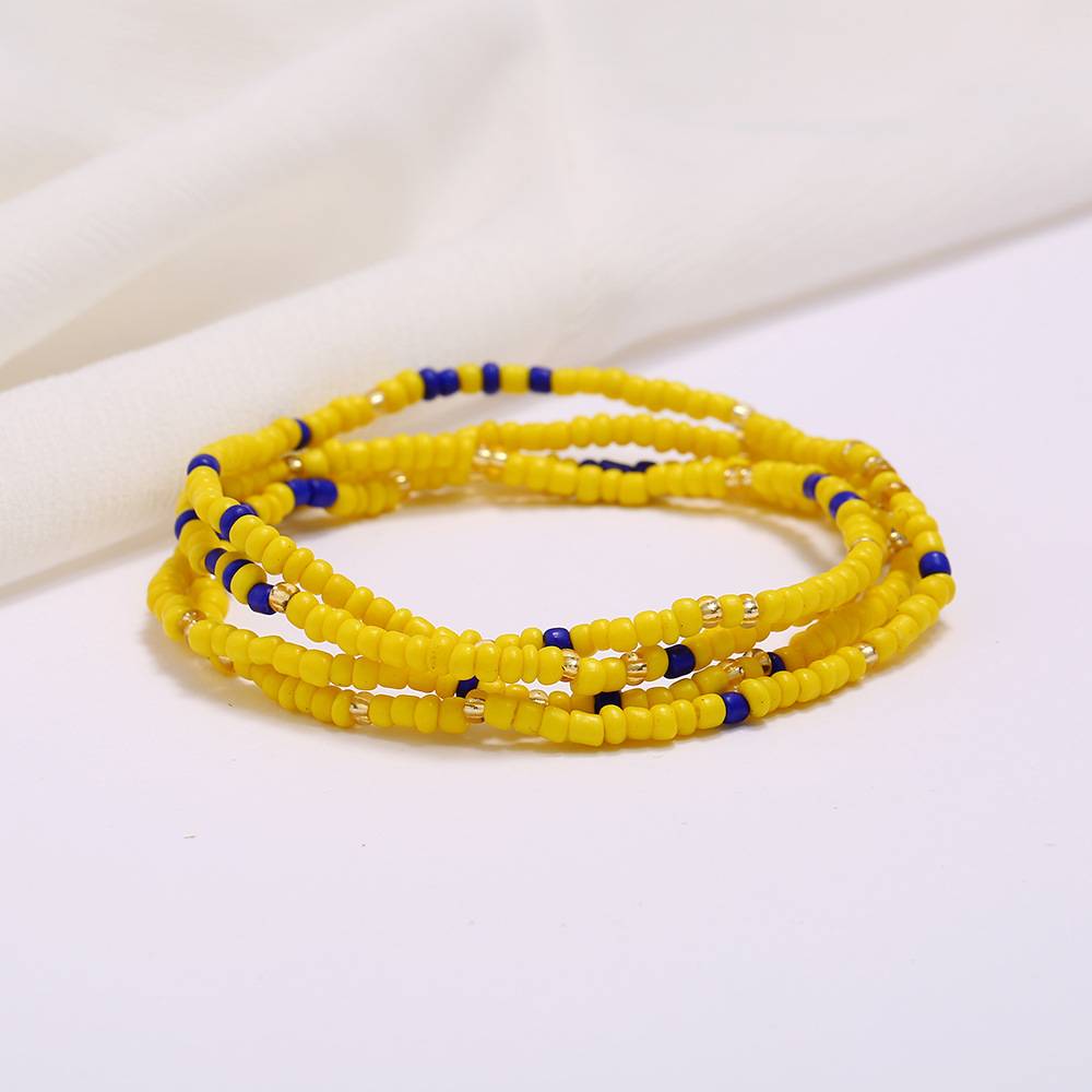 Colorful Bead Waist Chain for Women