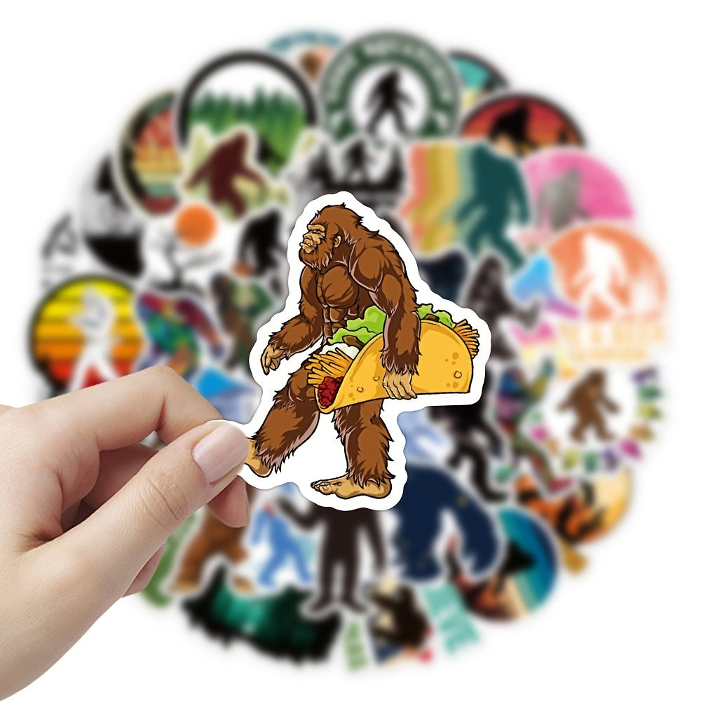 50pcs Waterproof PVC Doodle Stickers for Kids Stationery Luggage Laptop