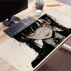 Anime Desk Mat Large Gaming Mouse Pad E Sports Keyboard Pad Non Slip