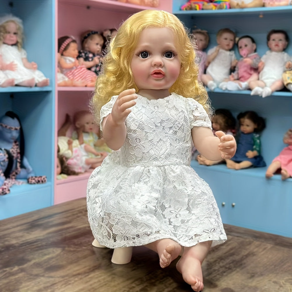 Lace Dress for 45 72 55 Dolls - Perfect Princess Outfit