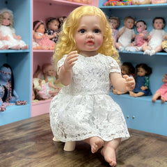 Lace Dress for 45 72 55 Dolls - Perfect Princess Outfit