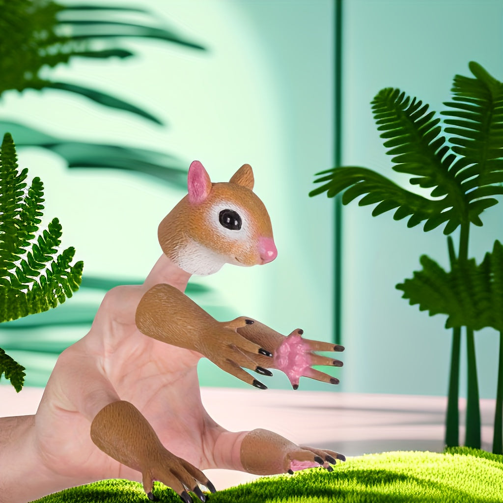 Squirrel Finger Covers Set with Accessories - Creative Toy