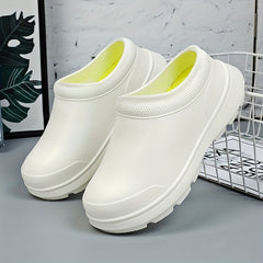 Men's Waterproof Chef Clogs Non-Slip Work Shoes