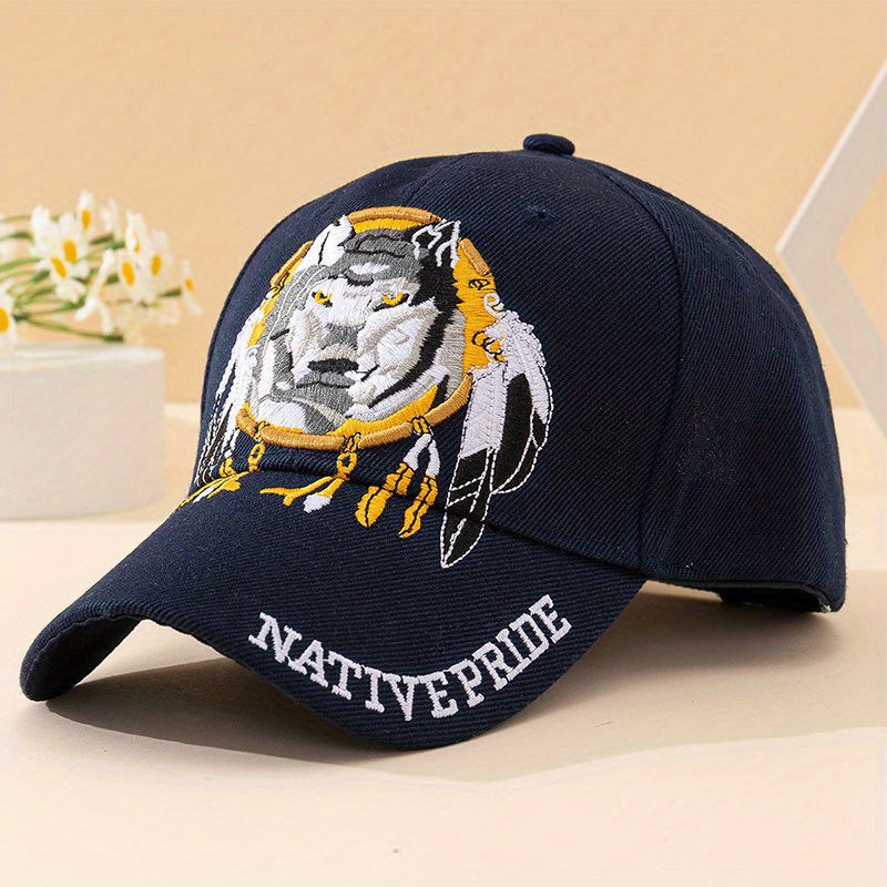 Hip Hop Embroidery Baseball Cap Visor Adult