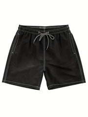 Men's Casual Beach Shorts Sports Swimming Trunks for Summer Vacation