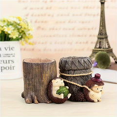 Adorable Hedgehog Pen Holder