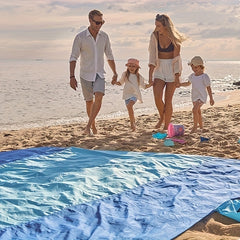 Oversized Waterproof Beach Blanket for Travel Camping Hiking Picnic