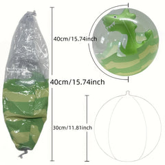 Inflatable Dinosaur Beach Ball - Fun Pool Toy for Parties