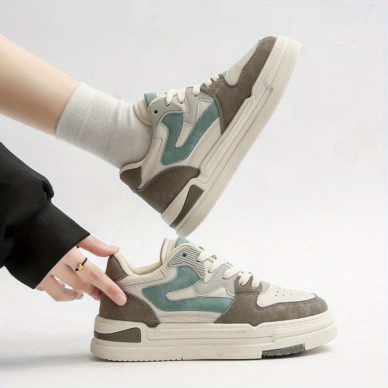 Women's Lace Up Platform Sneakers Low Top Casual Shoes