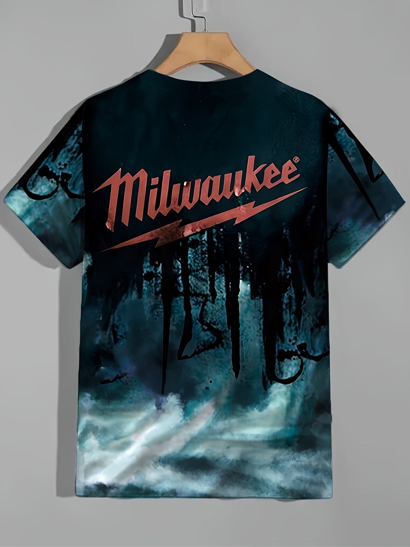Men's 3D Graphic Print T-Shirt for Outdoor Summer Style